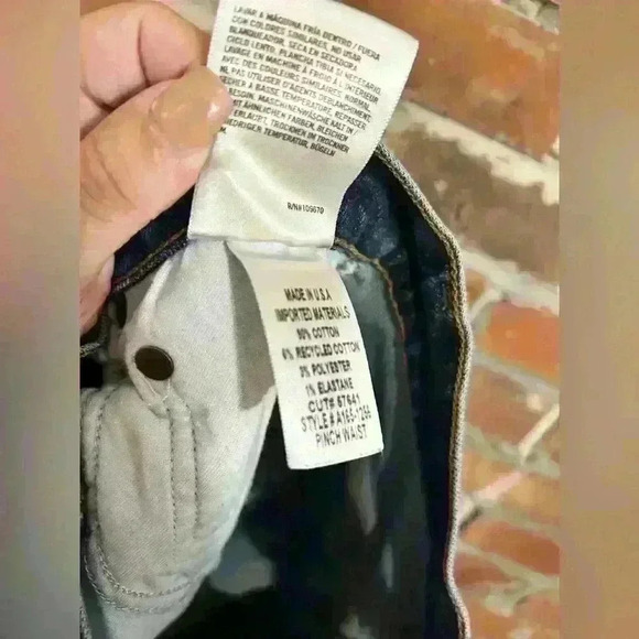 Agolde Dark Wash Jeans Size 26 - Picture 11 of 11